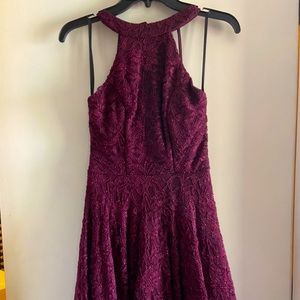 Burgundy Prom Dress